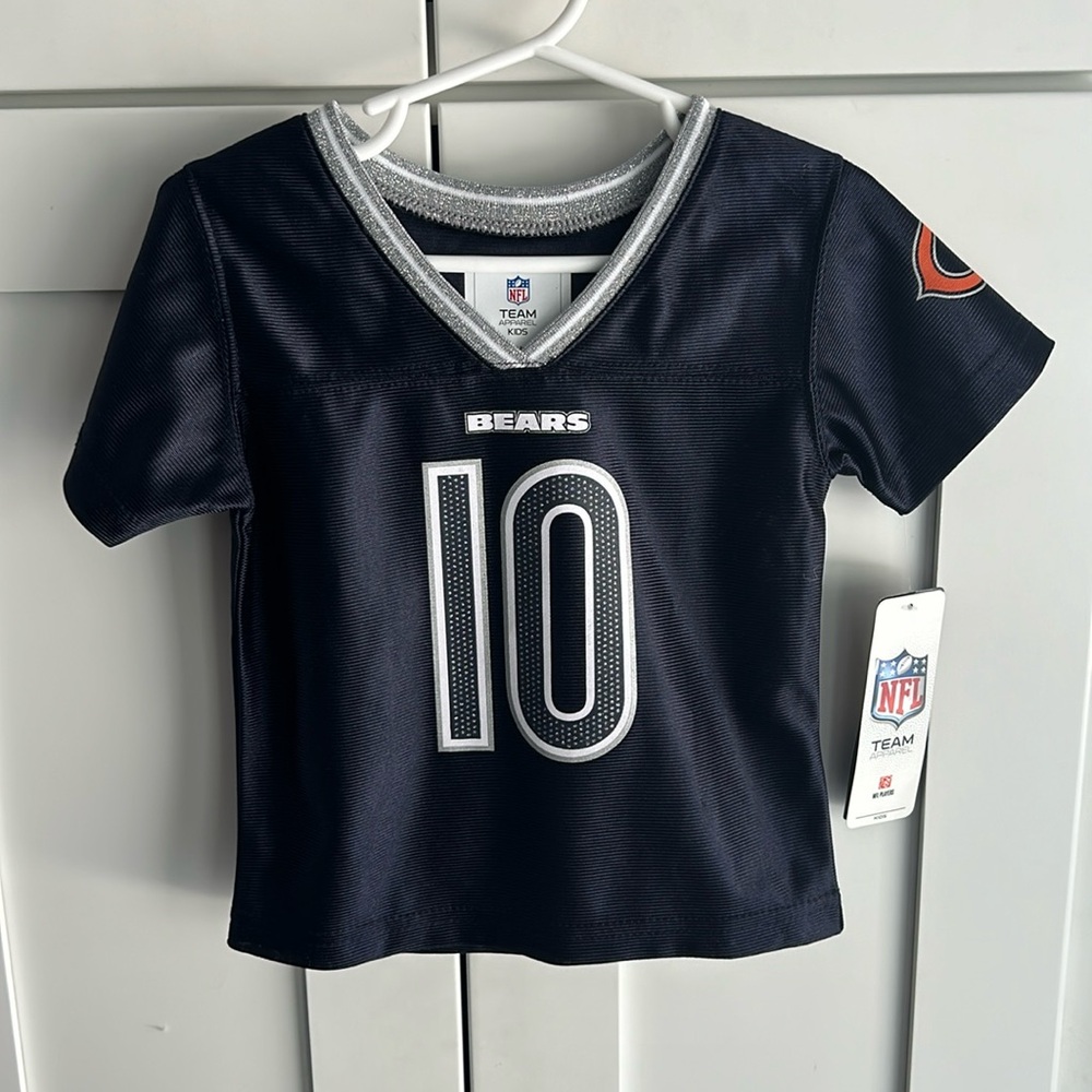 NWT Baby Girl Toddler Girl Bears Jersey 18 months